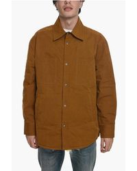 Craig Green - Cotton Blend Overshirt With Mohair And Wool Lining - Lyst