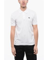 DIESEL - Tag Solid Color T-Smith-Doval-Pj Polo Shirt With Oval-D - Lyst
