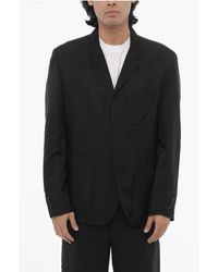 Neil Barrett - Side Vents Notch Lapel Slim Fit 3-Button Blazer - Lyst