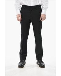 Givenchy - Mohair-Blend Trousers With Zip Pocket - Lyst