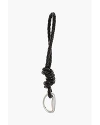 Bottega Veneta - Woven Leather Loop Keyring - Lyst