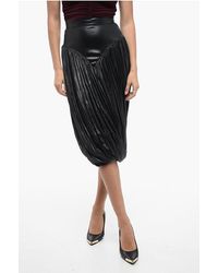 Stella McCartney - Balloon Skirt With Gathering Detailing - Lyst