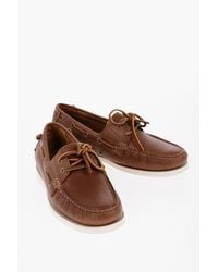 Polo Ralph Lauren - Leather Merton Boat Deck Shoes - Lyst