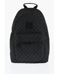 Nike - Jordan Monogram Fabric Backpack With Eco-Leather Details - Lyst