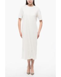Woolrich - Cotton Jersey Tee Dress - Lyst