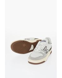 Etonic - Leather And Suede Low-Top Sneakers With Contrast Details - Lyst