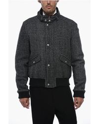 Isabel Marant - Quilted Peter Bomber Jacket With Herringbone Motif - Lyst