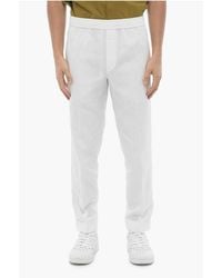 Neil Barrett - Slim Fit Rem Pants With Elastic Waistband - Lyst