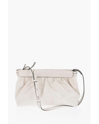 Isabel Marant - Patent Leather Luz Clutch With Removable Shoulder Strap - Lyst