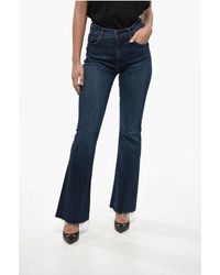 Mother - Frayed Hem Boot Cut The Weekender Jeans 20Cm - Lyst