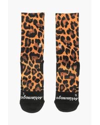 Scrimmage - Printed Leopard 3D Socks - Lyst