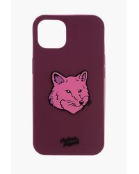 Maison Kitsuné - Silicone Fox Head Iphone 14 Case - Lyst