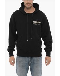 Ambush - Fleeced Cotton Workshop Crew-Neck Sweatshirt - Lyst