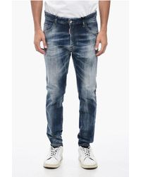 DSquared² - Dark-Washed Skater Denims With Stonewashed Effect 16Cm - Lyst