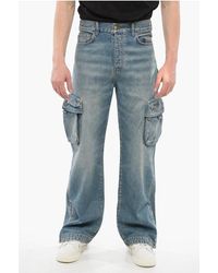 Amiri - Vintage Wash Cargo Denims With Ankle Splits 26Cm - Lyst