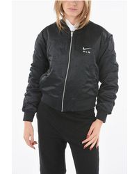 Nike - Air All Over Logo Padded Bomber - Lyst