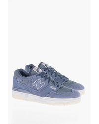 New Balance - Suede And Nylon 550 Low-Top Sneakers - Lyst