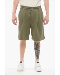 Armani - Emporio Cotton Jersey Shorts With Elastic Waistband - Lyst
