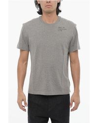 Neil Barrett - Slim Fit Human With Extraordinary Vision Crew-Neck T-Shirt - Lyst