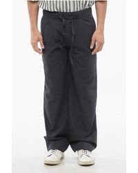 Birkenstock - Tekla Cotton Single Pleat Pants With Drawstring Waist - Lyst