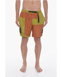 Nike - Swim Color Block Cargo Swim Shorts - Lyst