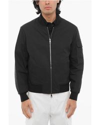 Neil Barrett - Lightweight Skinny Fit Bomber Jacket With Zip Closure - Lyst