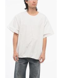 adidas - Wales Bonner Cotton Poplin Shirt With Drawstring Hem - Lyst