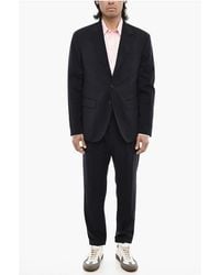 DSquared² - 2-Button Virgin Wool Suit With Lapel - Lyst
