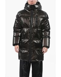 Givenchy - Coated Nylon Puffer Jacket With Front Zip - Lyst