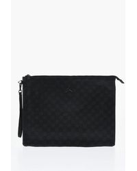 Nike - Air Jordan Faux Leather Clutch With All-Over Monogram - Lyst