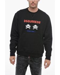 DSquared² - Arcade Twins Hoodie Sweatshirt With Logo Print - Lyst