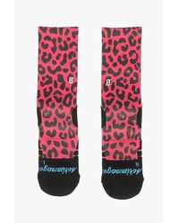 Scrimmage - Printed Leopard Socks - Lyst