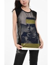 DSquared² - Double Fabric Top With Zip - Lyst