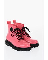Viktor & Rolf - Melissa Rubber Coturno Combat Booties With Contrasting Sole - Lyst