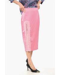 Viktor & Rolf - Hollywood Pencil Skirt With Tulle Slit - Lyst