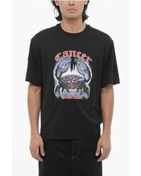 Neil Barrett - Printed Slim Fit Rock Band Zodiac Cancer Crew-Neck T-Shirt - Lyst
