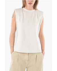 Ixos - Padded Shoulder Tamarindo Relaxed Fit Top - Lyst
