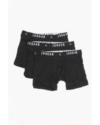 Nike - Air Jordan Set Of 3 Cotton Stretch Boxers With Branded Elast - Lyst