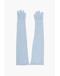 DSquared² - Solid Color Leather Opera Gloves - Lyst