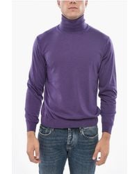Malo - Pure Cashmere Turtleneck Sweater - Lyst