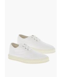 Maison Margiela - Mm22 Canvas Low-Top Sneakers With Rubber Sole - Lyst