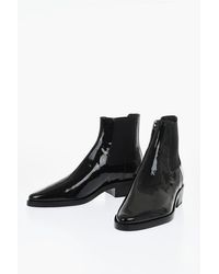 Fear Of God - Patent Leather Chelsea Boots Heel 4 Cm - Lyst