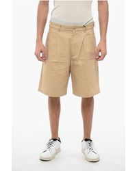 Gucci - Cotton Sil Vous Plait Chinos Shorts - Lyst