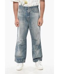 1989 STUDIO - Wide-Leg Jeans Y2K Whiskering Effect 27Cm - Lyst