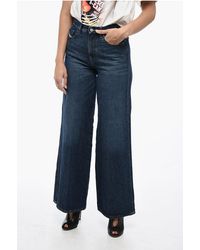 DIESEL - Flared D-Akemi Denims With Dark Wash L.32 - Lyst