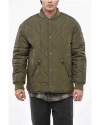 A.P.C. - Quilted Florent Jacket With Front Buttoning - Lyst