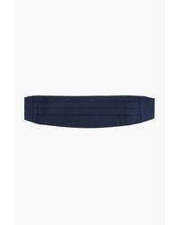 Corneliani - Pleated Satin Cummerbund - Lyst