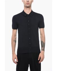 Neil Barrett - Technical Fabric Slim Fit Polo Shirt - Lyst