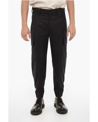 Neil Barrett - Loose Fit Fireman Cargo Pants With Ankle Button - Lyst