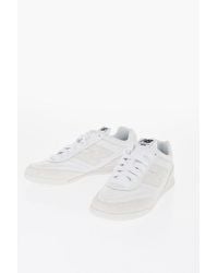 New Balance - Junya Watanabe Leather Low Top Sneakers With Suede Trims - Lyst